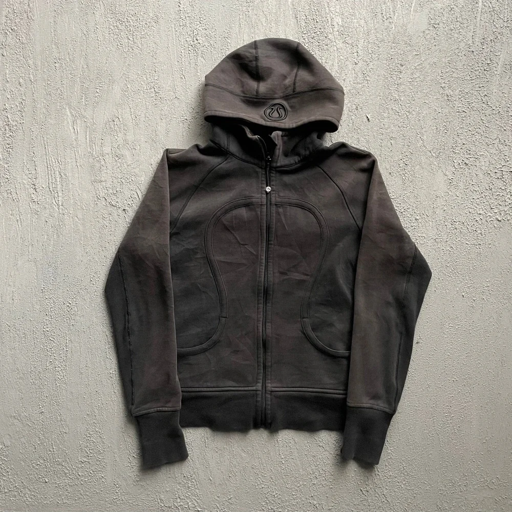 Lululemon Full Zip Scuba Hoodie Womens No Tag Size Black - Picture 1 of 7